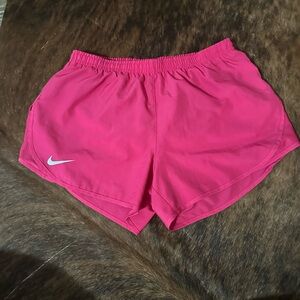 Nike Women's Vibrant Pink Athletic Shorts